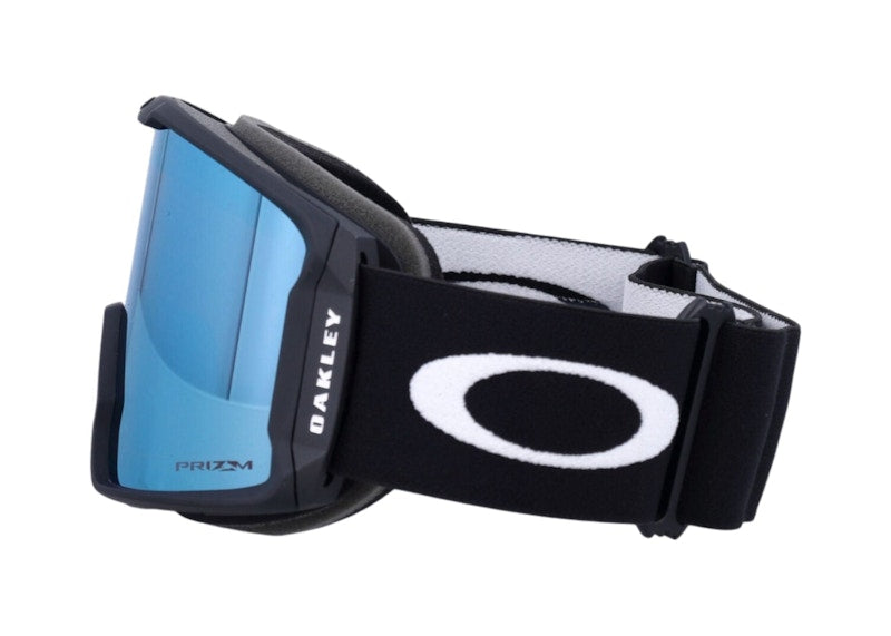 Oakley Line Miner L Sunglasses Matte Black Prizm Sapphire (OO7070-04)