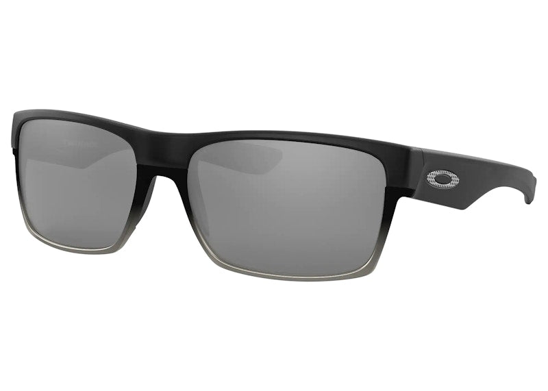 Oakley Twoface Machinist Collection Sunglasses Matte Black/Chrome Iridium (OO9189-30)