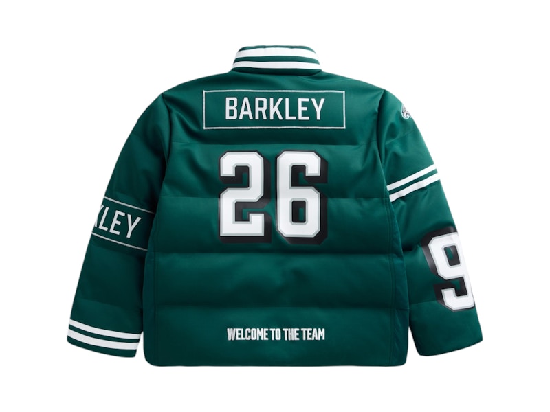 Off Season x NFL Saquon Barkley Philadelphia Eagles Player Puffer Jacket Dark Green