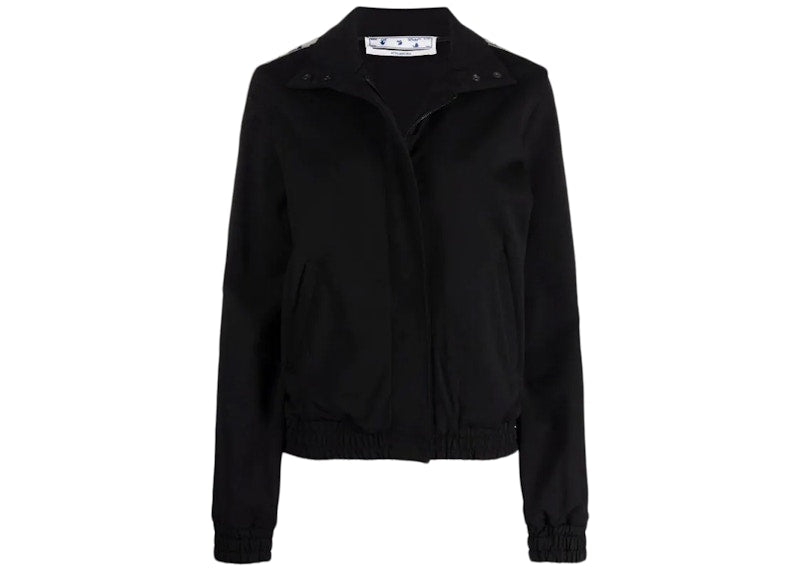 OFF-WHITE ATHL Track Jacket Black