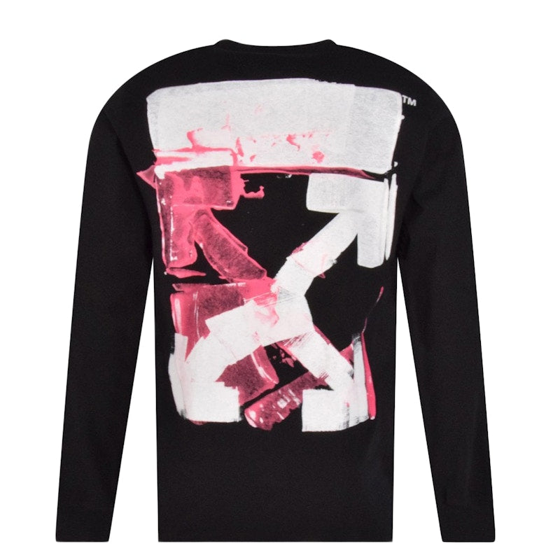 OFF-WHITE Acrylic Arrow L/S T-Shirt Black