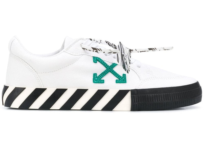 Off-White Arrow Low Top Vulc Green