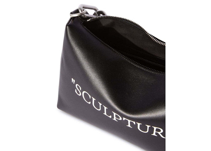 Off-White Block Quote Pouch Black