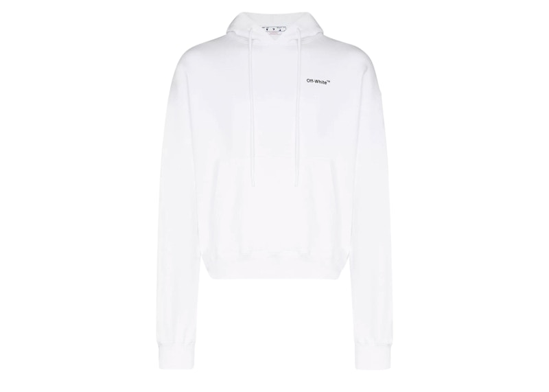 OFF-WHITE Caravag Arrow Over Hoodie White