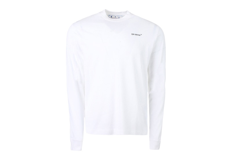 OFF-WHITE Caravaggio Arrow Skate L/S Tee White