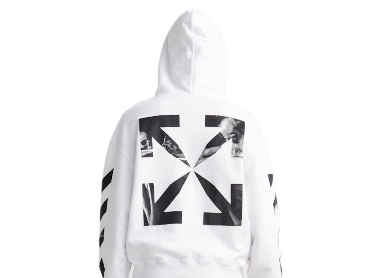 OFF-WHITE Caravaggio Arrows Hoodie White/Black