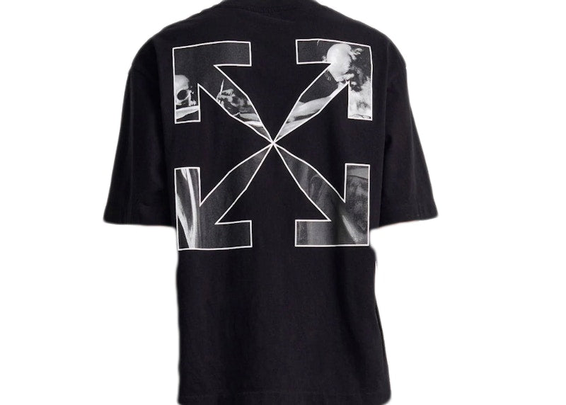 OFF-WHITE Caravaggio Arrows S/S T-shirt Black/White