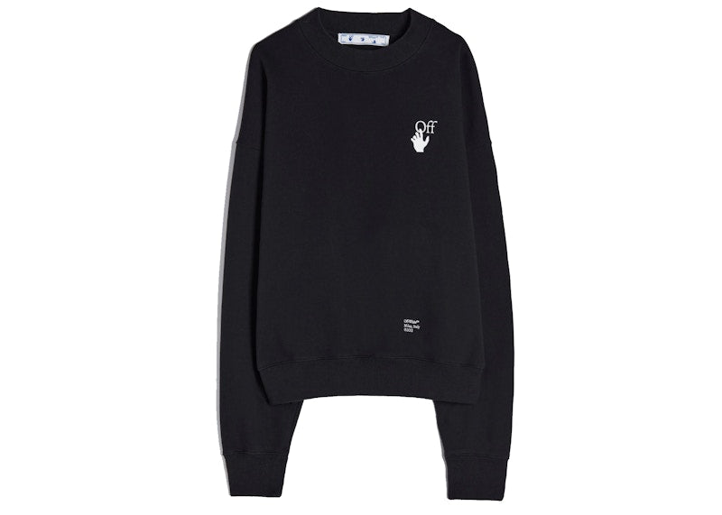 OFF-WHITE Caravaggio Arrows Sweatshirt Black