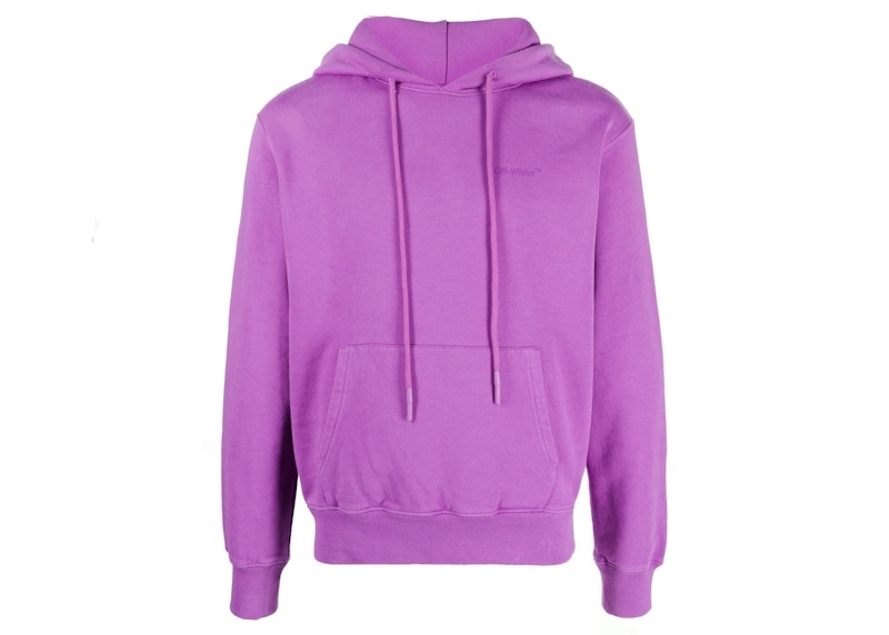 OFF-WHITE Caravaggio Over Hoodie Purple
