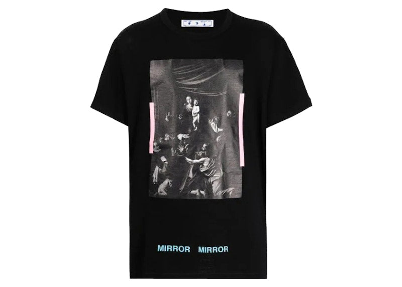 OFF-WHITE Caravaggio Painting T-shirt Black