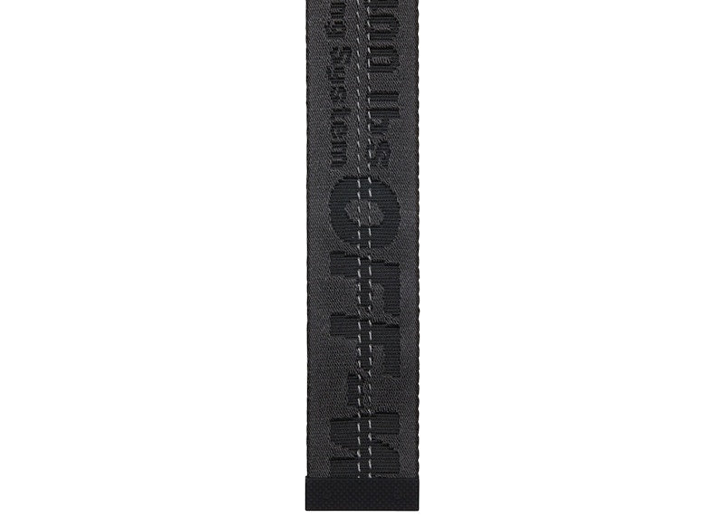OFF-WHITE Classic Industrial Belt (FW21) Black