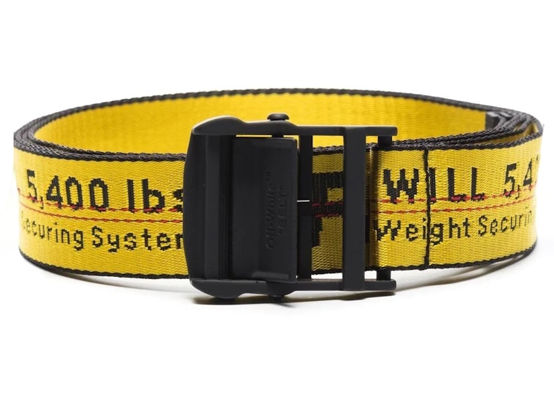 OFF-WHITE Classic Industrial Belt Yellow/Black