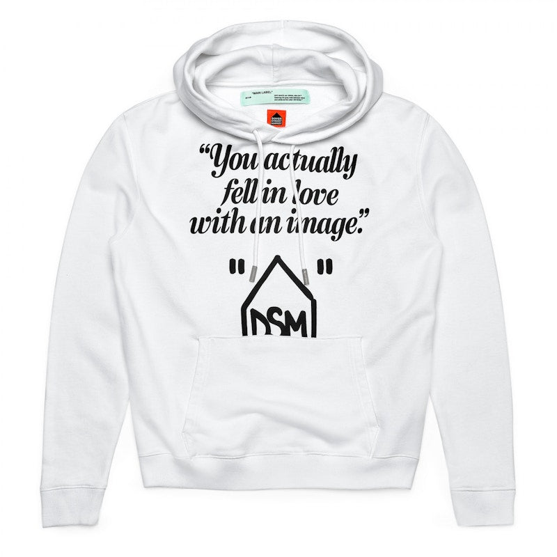 OFF-WHITE DSM Hoodie White