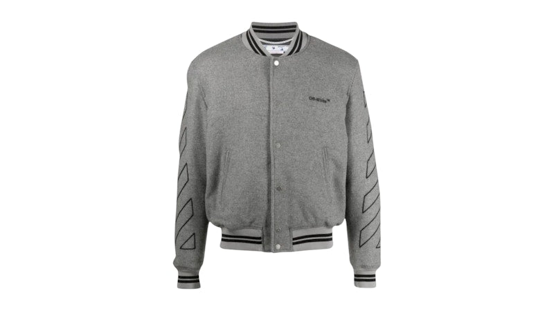 OFF-WHITE Diag Outline Jacket Grey