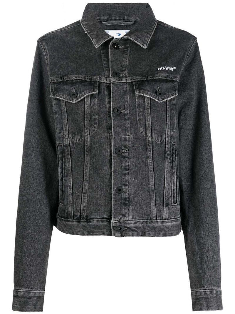OFF-WHITE Diag Regular Jacket Dark Grey