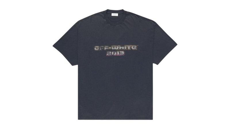 OFF-WHITE Digit Bacchus Over Short Sleeve Tee Black