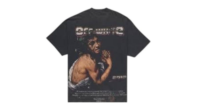 OFF-WHITE Digit Bacchus Over Short Sleeve Tee Black