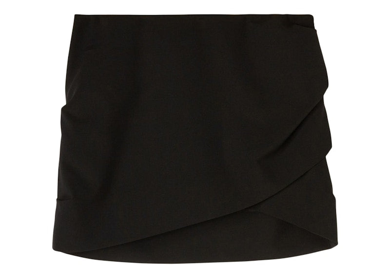 OFF-WHITE Dry Wo Twist Mini Skirt Black