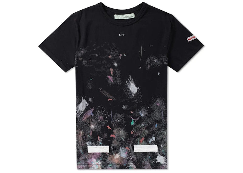 OFF-WHITE Galaxy Brushed T-shirt (FW21) Black/Blue