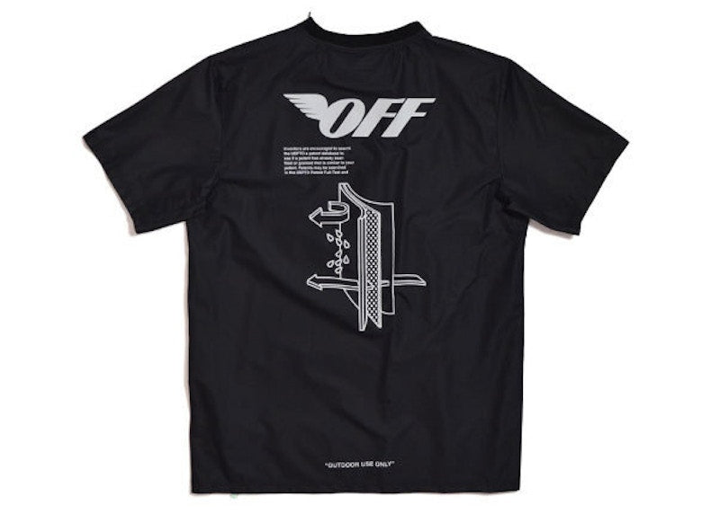 OFF-WHITE Gore-Tex S/S T-Shirt Black
