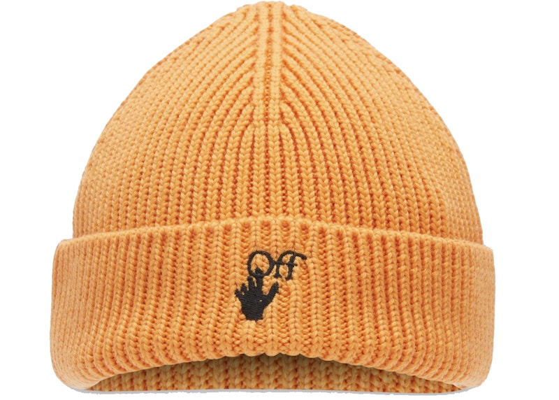 OFF-WHITE Hand Off Beanie Orange