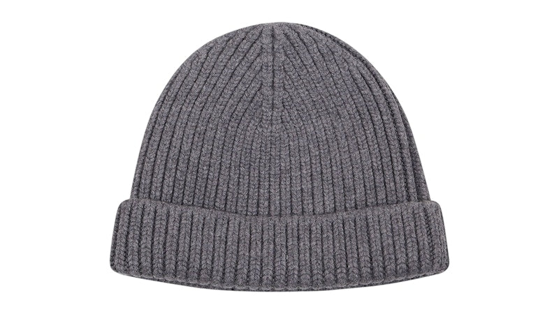 OFF-WHITE Helvet Medium Beanie Grey