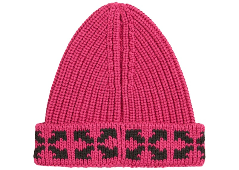 OFF-WHITE Kids Arrows Beanie Fuchsia