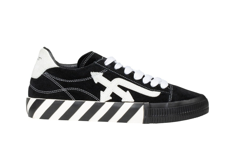 Off-White Low Vulc Black Suede (Women's)