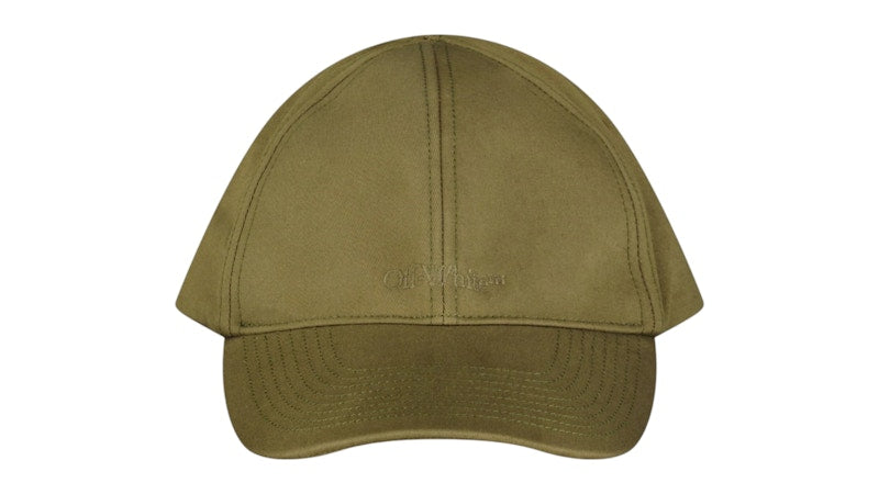 OFF-WHITE Monotone Logo Cap Green