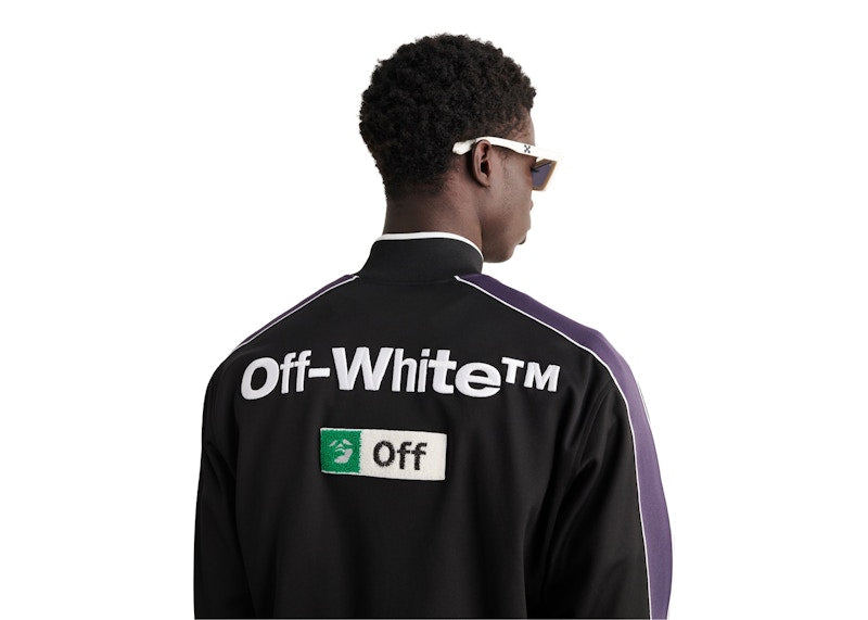 OFF-WHITE Multilogo Slim Tracktop Black