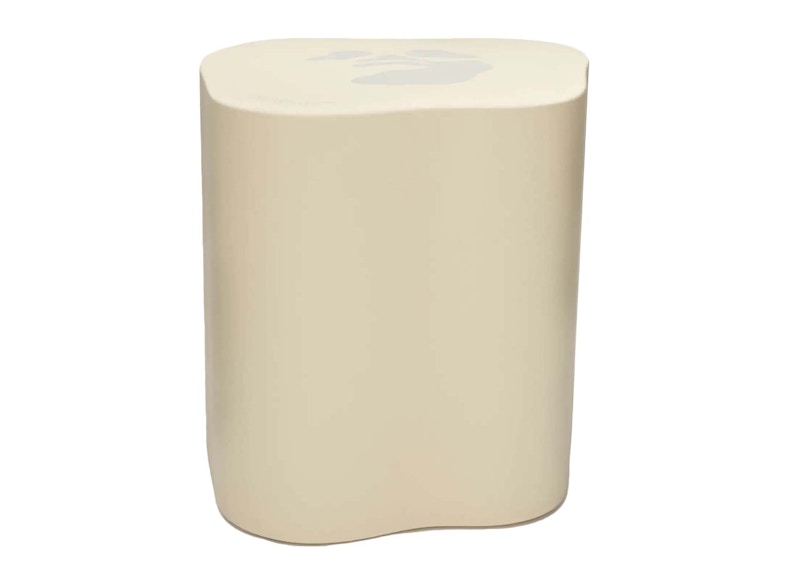 OFF-WHITE Organic Stool White