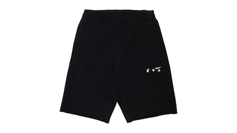 OFF-WHITE Ow Logo Shorts Black