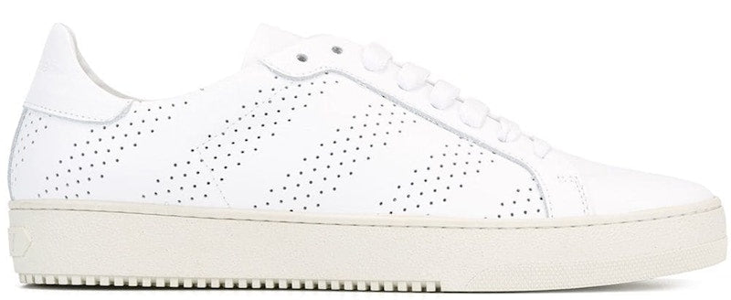 OFF-WHITE Perforated Low Top White Ice Gray (Women's)