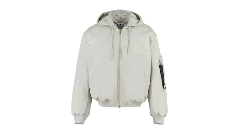 OFF-WHITE Plain Abbey Stone Vintage White Jacket White