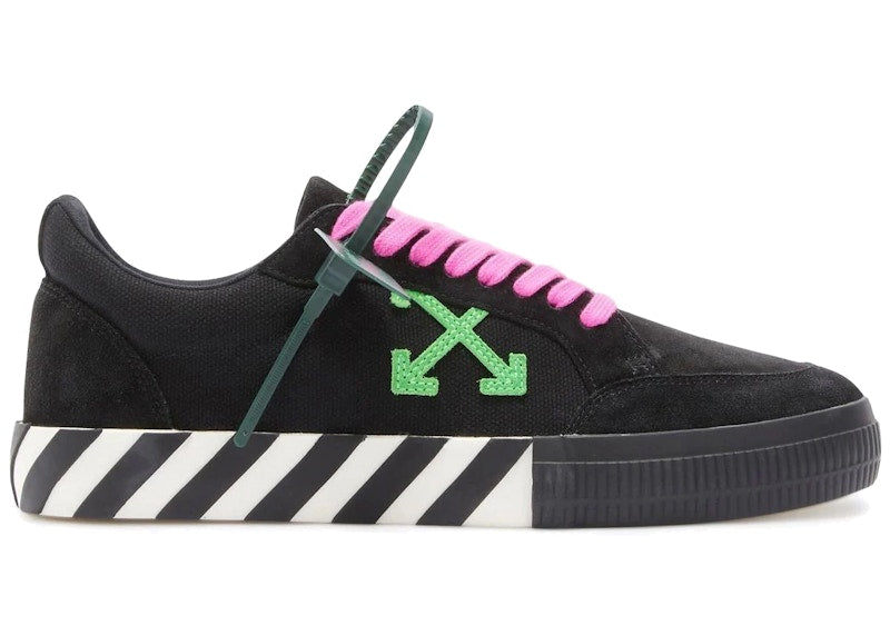 Off-White Vulc Low Black Green