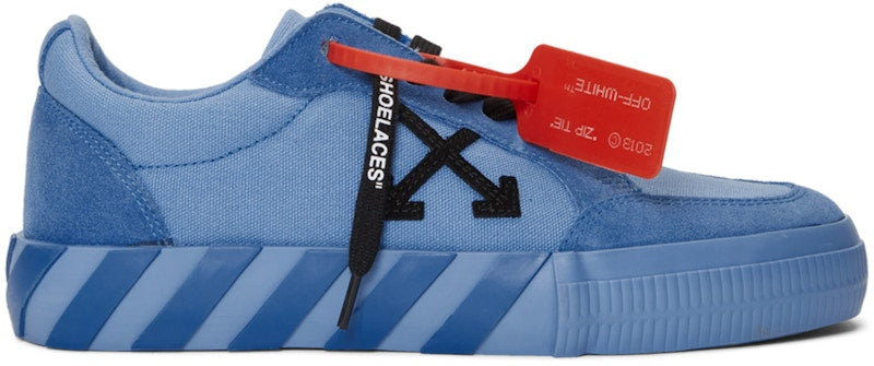 OFF-WHITE Vulc Low Blue Canvas FW19