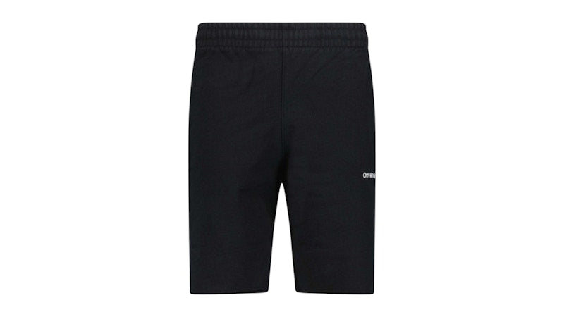 OFF-WHITE Wave Out! Diag Design Shorts Black