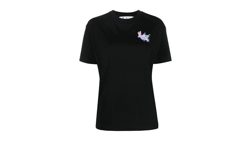 OFF-WHITE Women's Hotchpotch Arrow Casual Tee T-Shirt Black