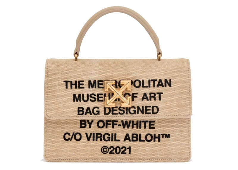 Off-White x The Met Handbag Neutral