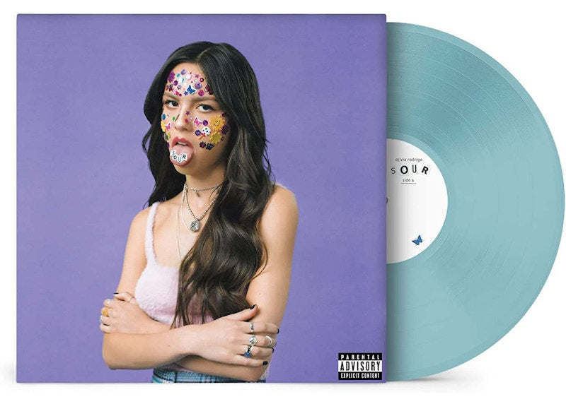 Olivia Rodrigo Sour Amazon Exclusive LP VInyl Sea Glass