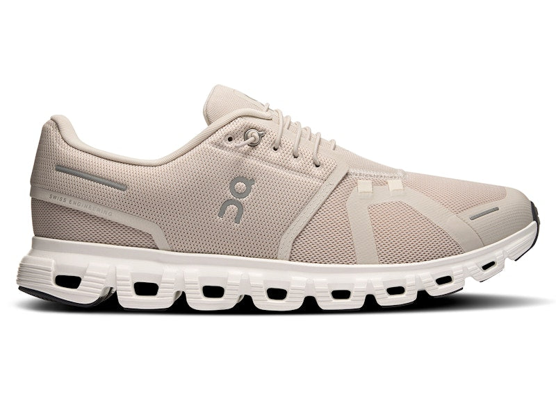 On Running Cloud 6 Pearl White