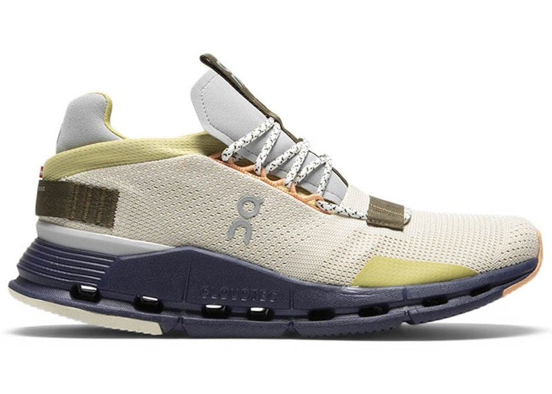 On Running Cloudnova Cream Camo Navy (Women's)