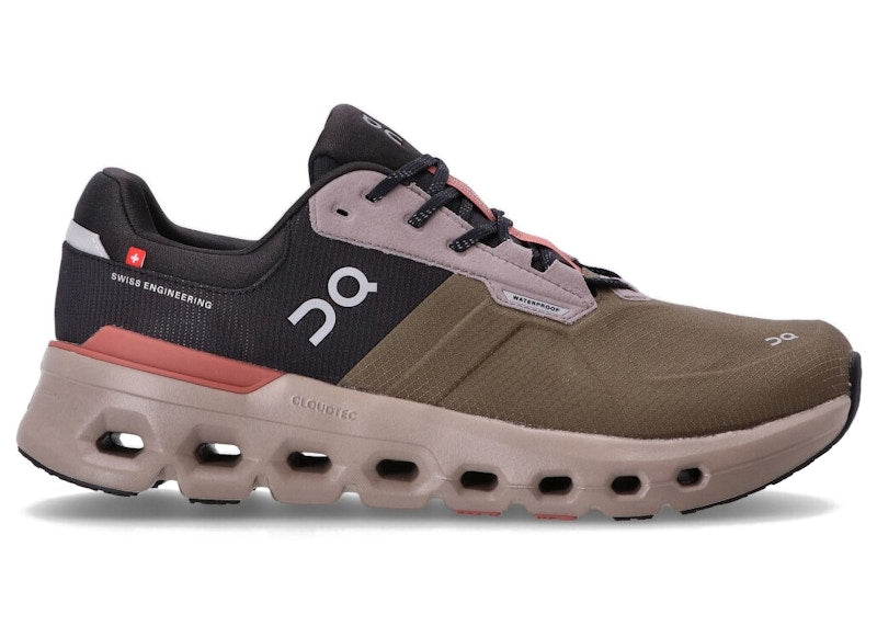 On Running Cloudrunner 2 Waterproof Olive Mahogany