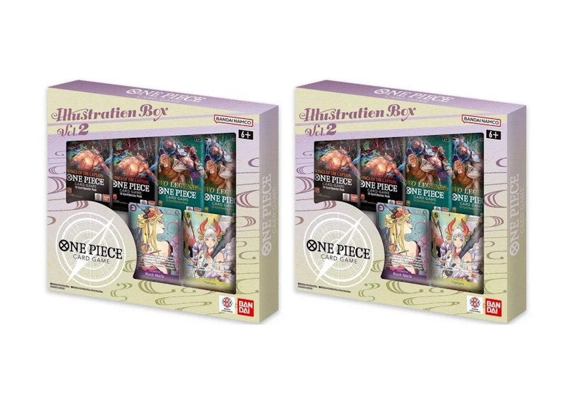 One Piece Illustration Vol.2 (IB-02) Box 2x Lot