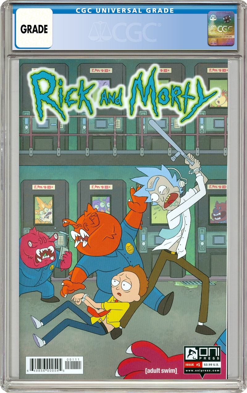 Oni Press Rick and Morty (2015 Oni Press) #1A Comic Book CGC Graded