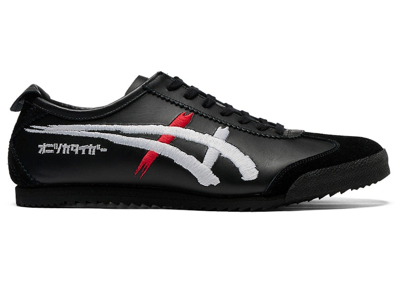 Onitsuka Tiger Mexico 66 Deluxe Black White Red (Women's)