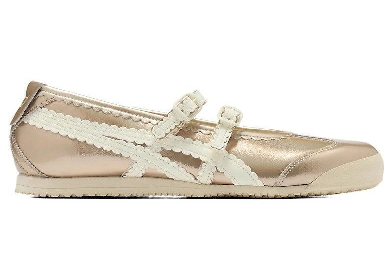 Onitsuka Tiger Mexico 66 TGRS Metallic Pack Champagne Cream (Women's)