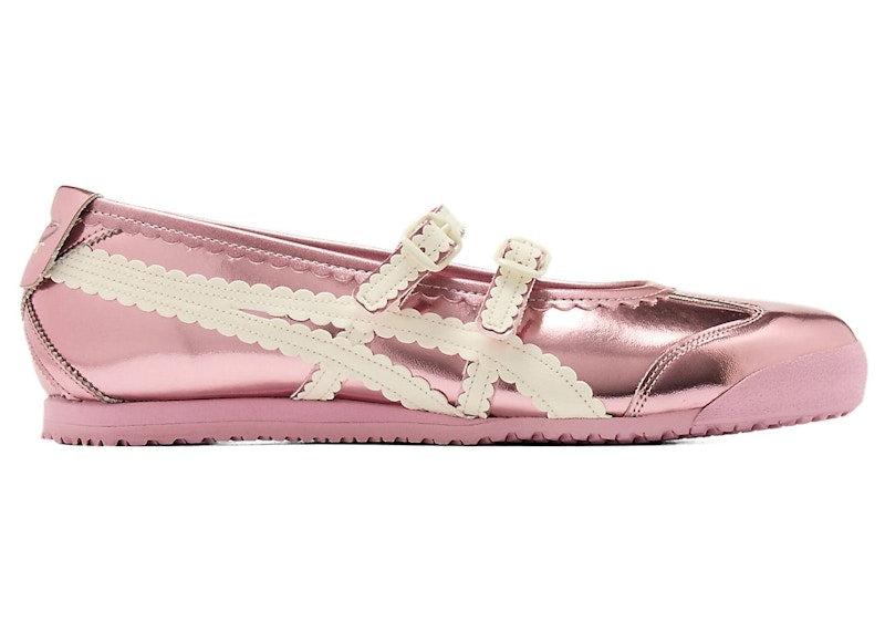 Onitsuka Tiger Mexico 66 TGRS Metallic Pack Crystal Pink Cream (Women's)