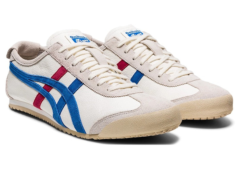 Onitsuka Tiger Mexico 66 Vintage White Directoire Blue Red