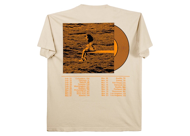 Online Ceramics SZA S.O.S. Album Tee Beige